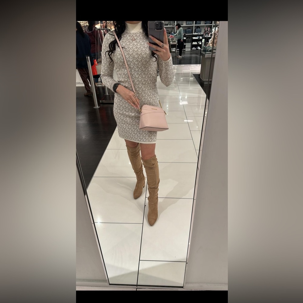 Michael Kors Powder Blush Dome Crossbody